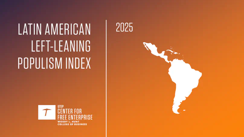 The Latin America Left-Leaning Populism Index, 2025 version